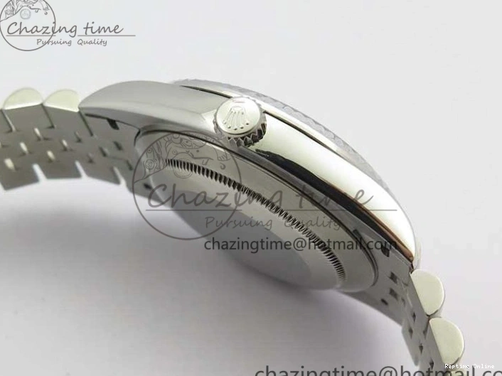 0101 EasyCare DateJust 41mm 126334 SS BP Maker 1:1 Best Edition New Version Blue Crystal Dial on Jubilee Bracelet 3022